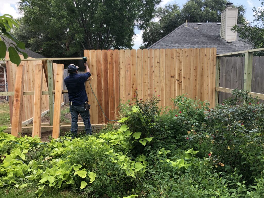 outdoor fence installation and patio work
home renovation and remodel